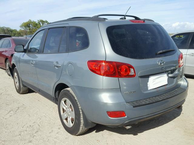 5NMSG13D79H322219 - 2009 HYUNDAI SANTA FE G GRAY photo 3