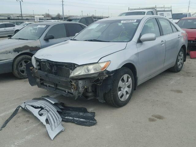 4T1BE46K87U143741 - 2007 TOYOTA CAMRY NEW SILVER photo 2