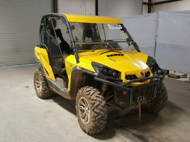 3JBKKCP10EJ000401 - 2014 CAN-AM COMMANDER YELLOW photo 1