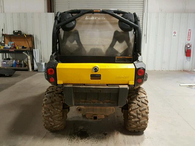 3JBKKCP10EJ000401 - 2014 CAN-AM COMMANDER YELLOW photo 6