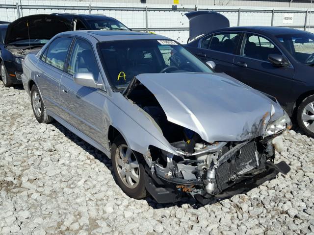 1HGCG56682A095536 - 2002 HONDA ACCORD EX SILVER photo 1