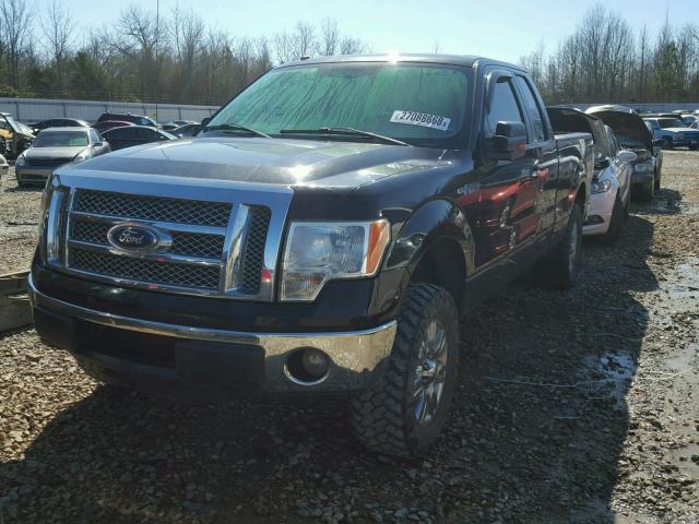 1FTPX14V59FB16245 - 2009 FORD F150 SUPER BLACK photo 2