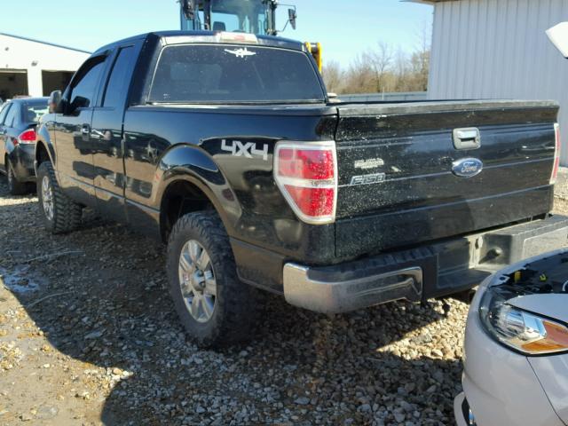 1FTPX14V59FB16245 - 2009 FORD F150 SUPER BLACK photo 3