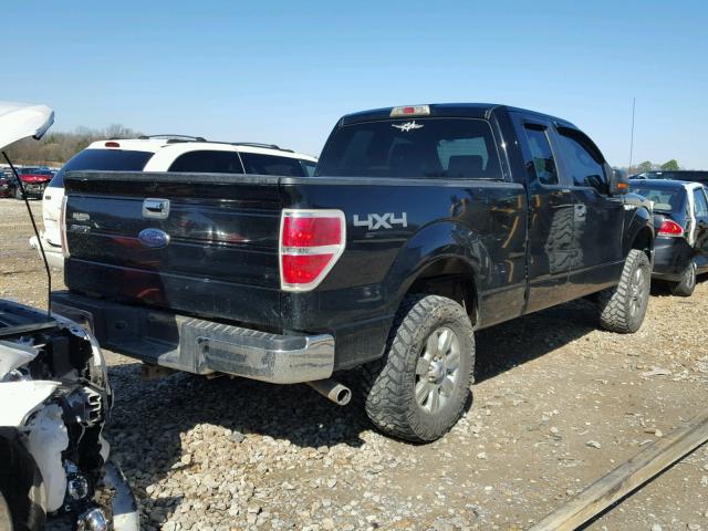 1FTPX14V59FB16245 - 2009 FORD F150 SUPER BLACK photo 4