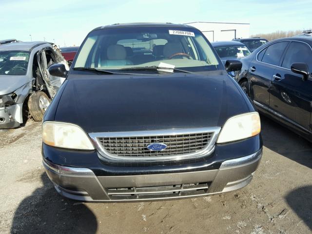 2FMDA58482BA13479 - 2002 FORD WINDSTAR L BLACK photo 7