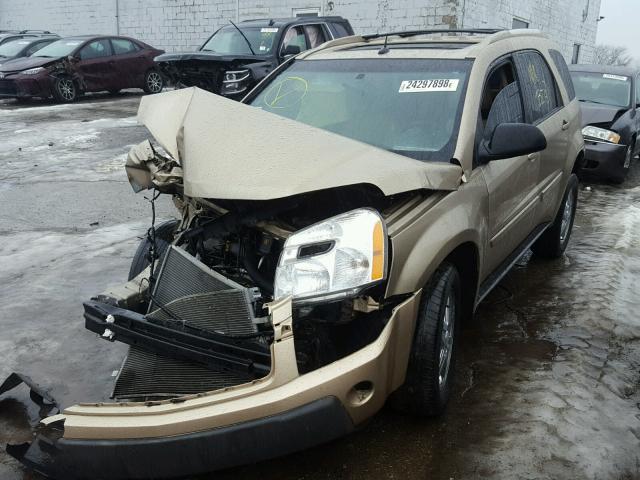 2CNDL73FX56206230 - 2005 CHEVROLET EQUINOX LT GOLD photo 2