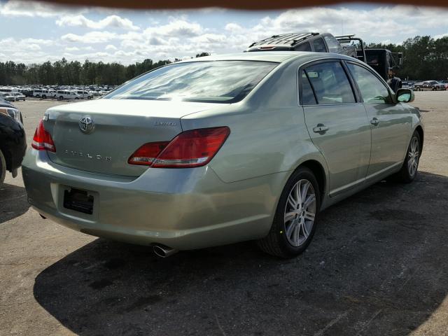 4T1BK36B76U072551 - 2006 TOYOTA AVALON XL GREEN photo 4