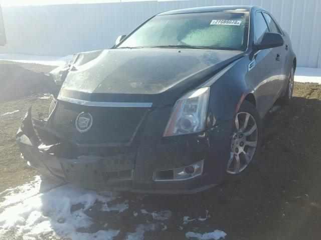 1G6DP57V780111901 - 2008 CADILLAC CTS HI FEA BLACK photo 2