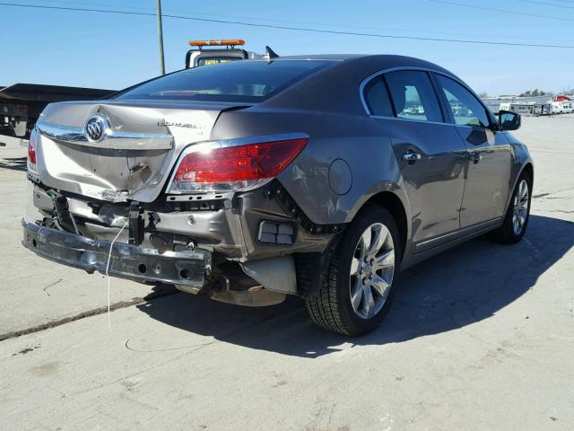 1G4GC5EGXAF195754 - 2010 BUICK LACROSSE C GRAY photo 4