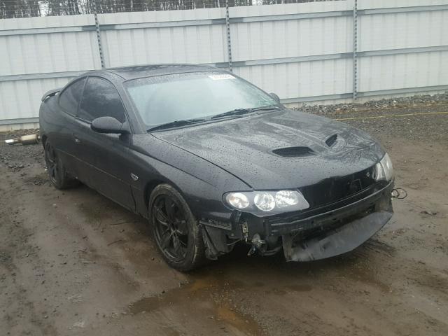 6G2VX12U25L396811 - 2005 PONTIAC GTO BLACK photo 1