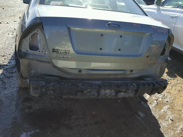 3FAFP07Z06R204712 - 2006 FORD FUSION SE GREEN photo 9