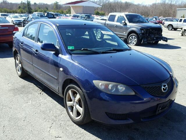 JM1BK12F541174401 - 2004 MAZDA 3 I BLUE photo 1