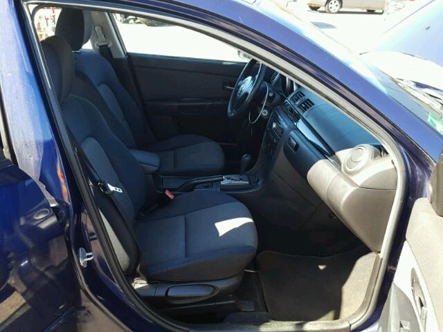 JM1BK12F541174401 - 2004 MAZDA 3 I BLUE photo 5