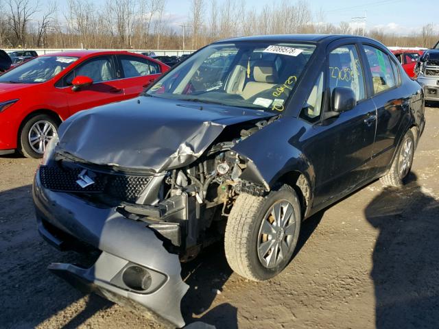 JS2YC5A21A6310461 - 2010 SUZUKI SX4 LE GRAY photo 2