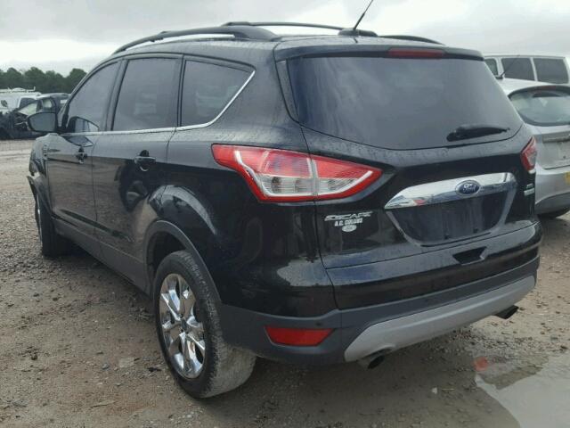 1FMCU0H92DUC14082 - 2013 FORD ESCAPE SEL BLACK photo 3