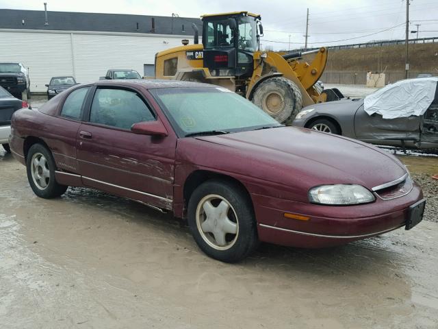 2G1WW12M0X9103765 - 1999 CHEVROLET MONTE CARL RED photo 1