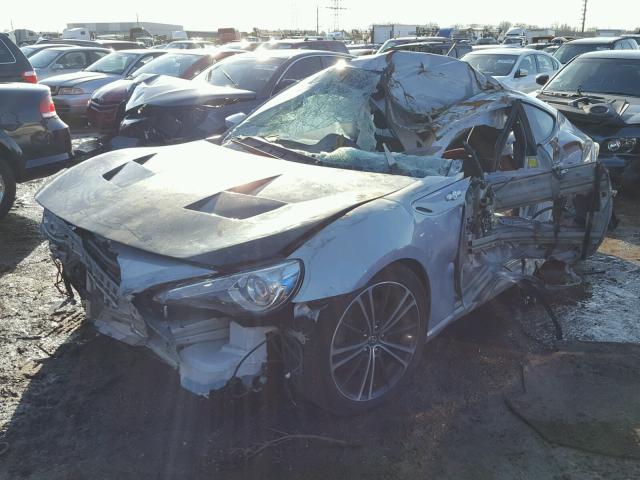 JF1ZNAA16D1729552 - 2013 TOYOTA SCION FR-S SILVER photo 2