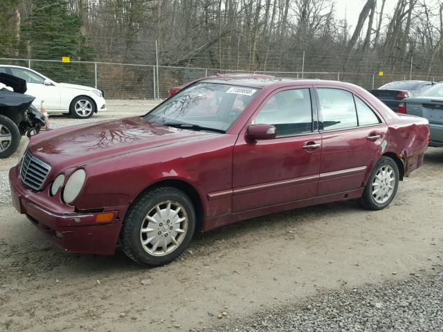 WDBJF82J71X051090 - 2001 MERCEDES-BENZ E 320 4MAT RED photo 2