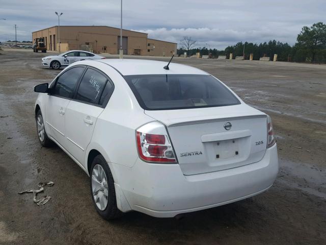 3N1AB61E87L686543 - 2007 NISSAN SENTRA 2.0 WHITE photo 3