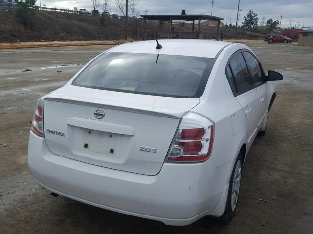 3N1AB61E87L686543 - 2007 NISSAN SENTRA 2.0 WHITE photo 4