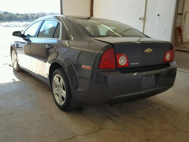 1G1ZA5EU8CF390921 - 2012 CHEVROLET MALIBU LS Сұр фото 3
