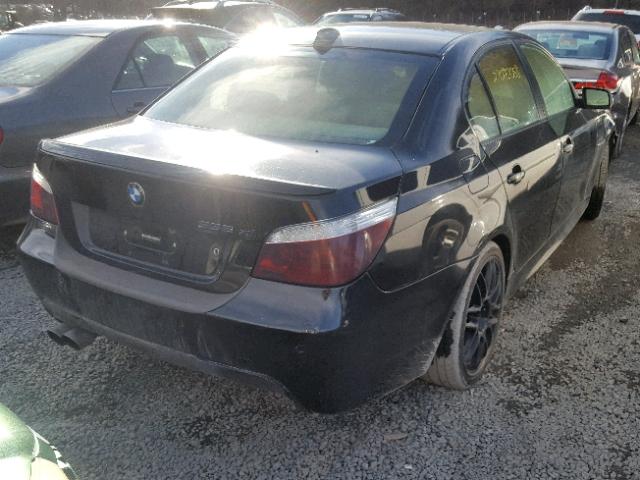 WBANV93558CZ68654 - 2008 BMW 535 XI BLACK photo 4