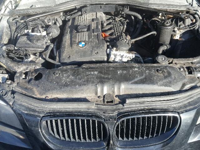 WBANV93558CZ68654 - 2008 BMW 535 XI BLACK photo 7