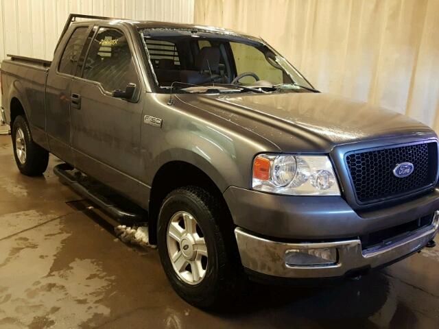 1FTPX14544NA08195 - 2004 FORD F150 GRAY photo 1