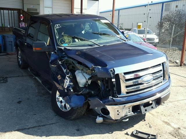 1FTRW14819FA15113 - 2009 FORD F150 SUPER BLUE photo 1