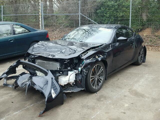 JF1ZNAA17D1730788 - 2013 TOYOTA SCION FR-S BLACK photo 2