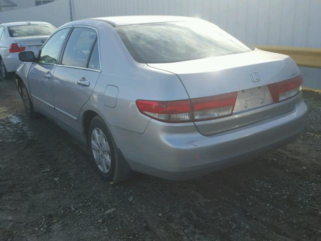 1HGCM55374A089844 - 2004 HONDA ACCORD LX SILVER photo 3