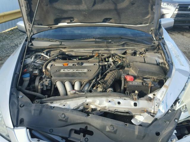 1HGCM55374A089844 - 2004 HONDA ACCORD LX SILVER photo 7