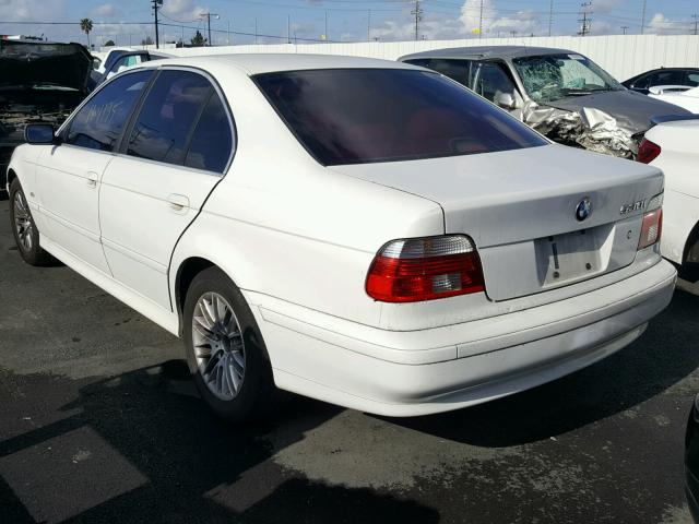 WBADT63403CK30096 - 2003 BMW 530 I AUTO WHITE photo 3