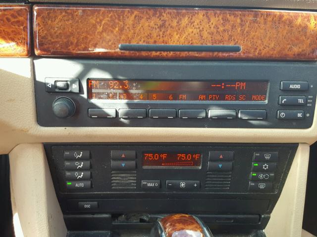 WBADT63403CK30096 - 2003 BMW 530 I AUTO WHITE photo 9