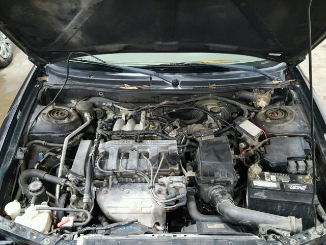 1YVGF22C515219518 - 2001 MAZDA 626 ES BLACK photo 7