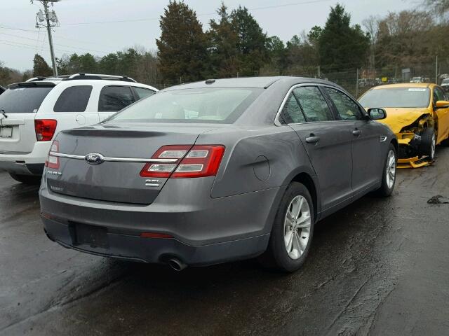 1FAHP2E95DG151744 - 2013 FORD TAURUS SEL GRAY photo 4