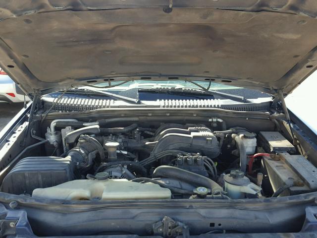 1FMEU74E36UA50106 - 2006 FORD EXPLORER E BLUE photo 7