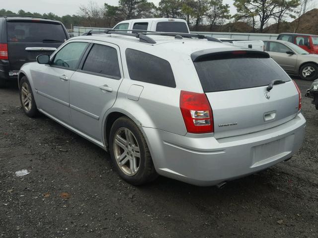 2D8GV58275H684018 - 2005 DODGE MAGNUM R/T SILVER photo 3