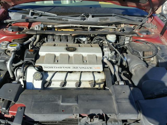 1G6EL12Y4TU608318 - 1996 CADILLAC ELDORADO RED photo 7