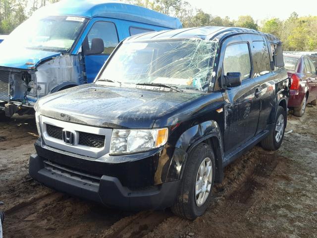 5J6YH1H34AL003123 - 2010 HONDA ELEMENT LX BLACK photo 2