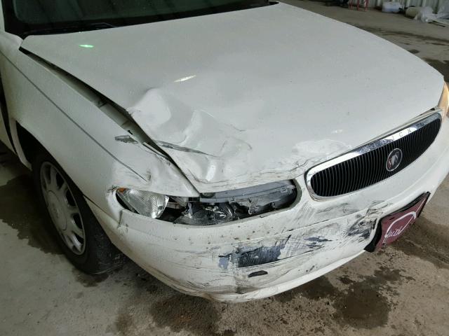 2G4WS52J651120626 - 2005 BUICK CENTURY CU WHITE photo 9