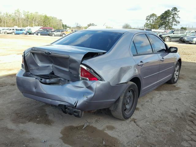 3FAFP07Z66R144628 - 2006 FORD FUSION SE GRAY photo 4