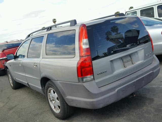 YV1SZ58D011003053 - 2001 VOLVO V70 XC GRAY photo 3