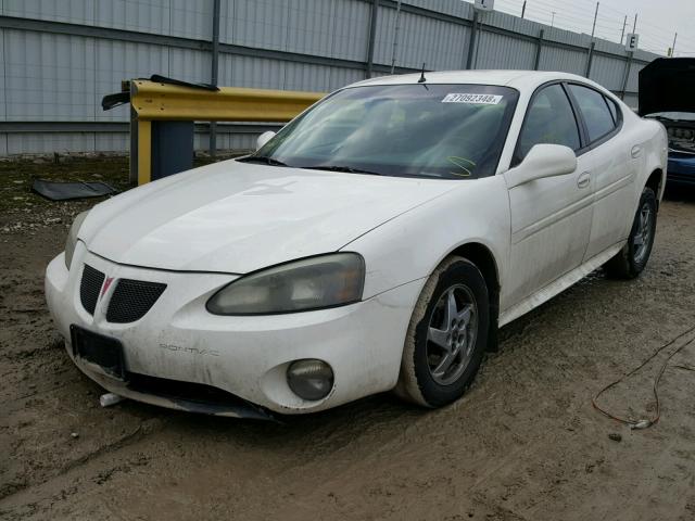 2G2WS522041113090 - 2004 PONTIAC GRAND PRIX WHITE photo 2