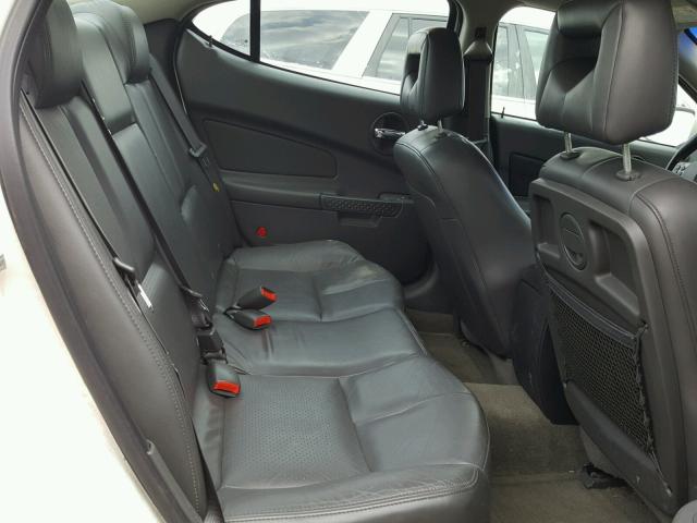 2G2WS522041113090 - 2004 PONTIAC GRAND PRIX WHITE photo 6