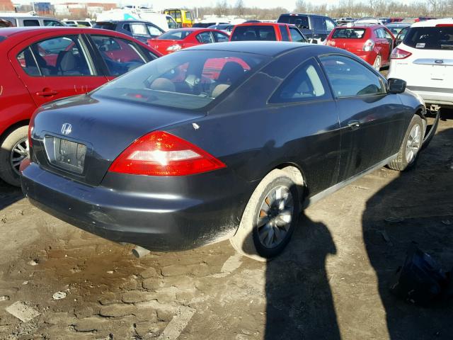 1HGCM72234A027350 - 2004 HONDA ACCORD LX BLACK photo 4