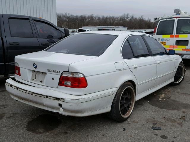 WBADT63401CF12125 - 2001 BMW 530 I AUTO WHITE photo 4