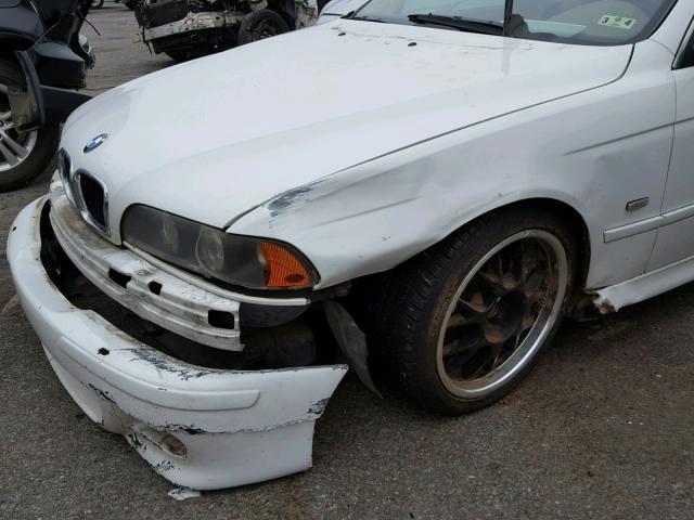 WBADT63401CF12125 - 2001 BMW 530 I AUTO WHITE photo 9