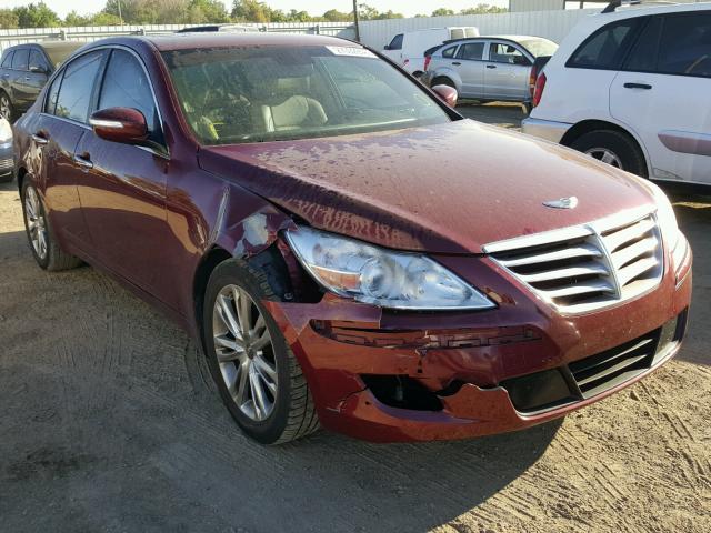 KMHGC4DEXBU142902 - 2011 HYUNDAI GENESIS 3. RED photo 1