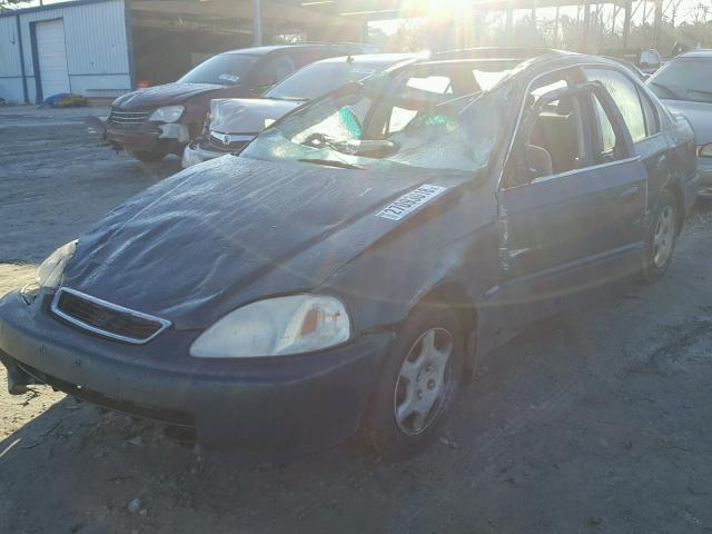 1HGEJ8641WL050734 - 1998 HONDA CIVIC EX მწვანე ფოტო 2